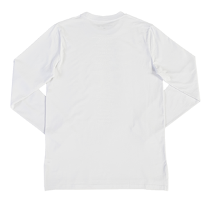 WHITE 25in2020 L/S T.SHIRT