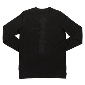 BLACK 25in2020 L/S T.SHIRT